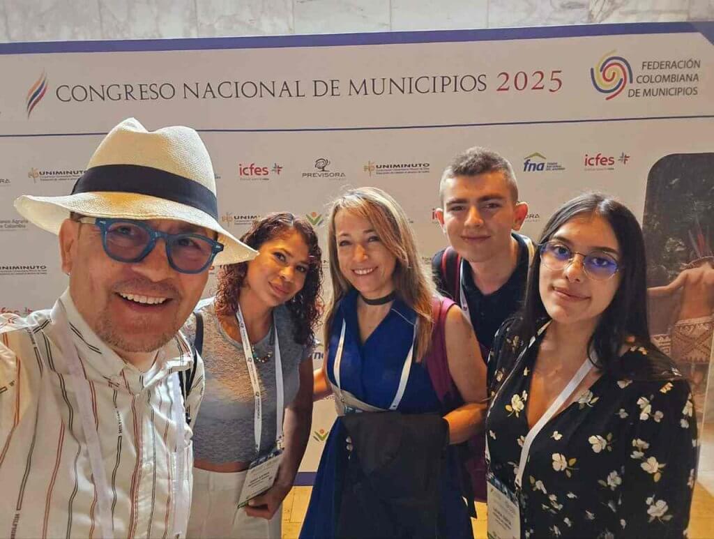 Equipo de Infometrika en el congreso nacional de municipios 2025