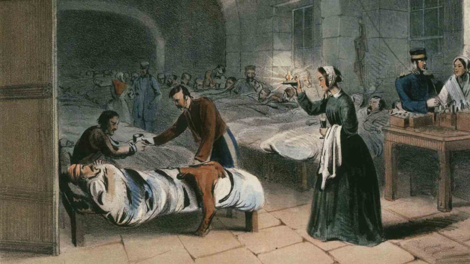 pintura enfermera florence nightingale datos