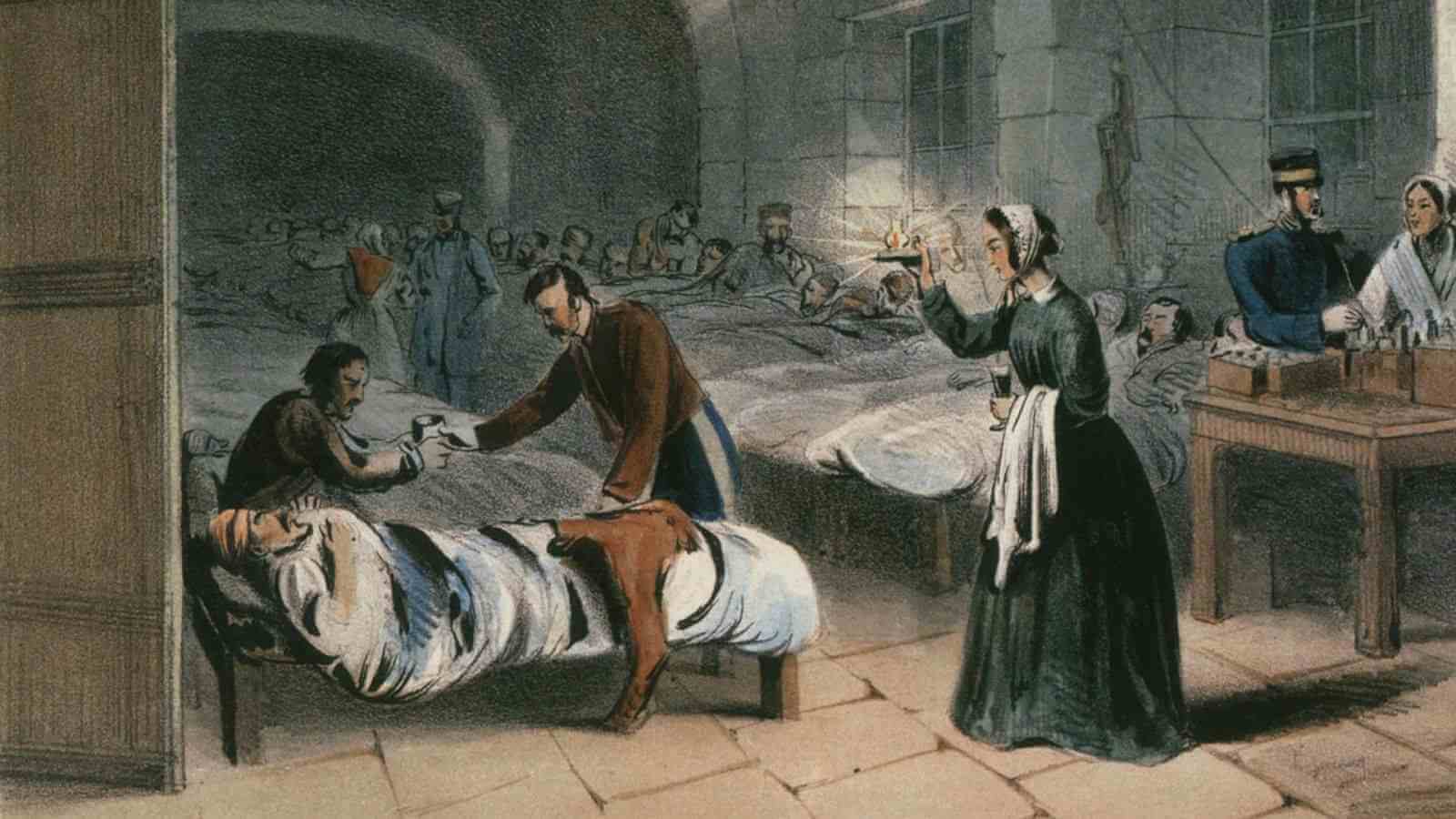 pintura enfermera florence nightingale datos